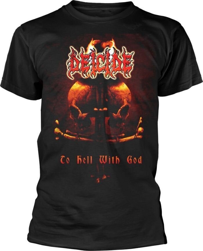 Tricou Deicide To Hell With God Tour 2012 Black S Tricou