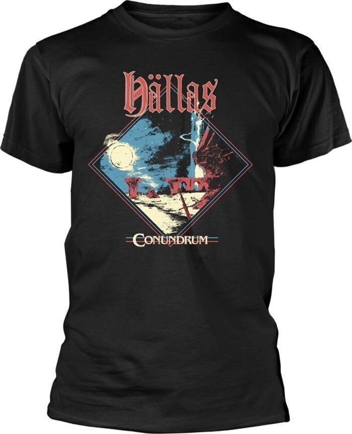 T-Shirt Hallas Conundrum Black S T-Shirt