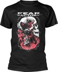 Tričko Fear Factory Genexus Skull Poster Unisex Tričko s krátkým rukávem/Black/Krátké