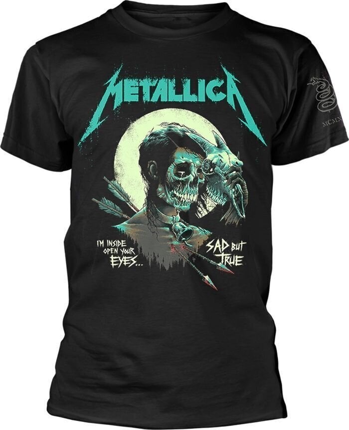 Metallica Tričko Sbt Poster Unisex Black 2XL