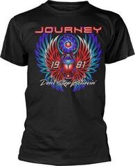 T-shirt Journey Believin Black 2XL T-shirt