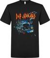Def Leppard On Through The Night Black 2XL Shirt
