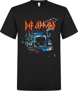 T-shirt Def Leppard On Through The Night Black L T-shirt - 1