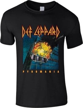 Tricou Def Leppard Pyromania Black XL Tricou - 1