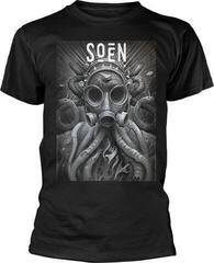 Риза Soen Incendiary Unisex Тениска с къс ръкав/Black/Къси