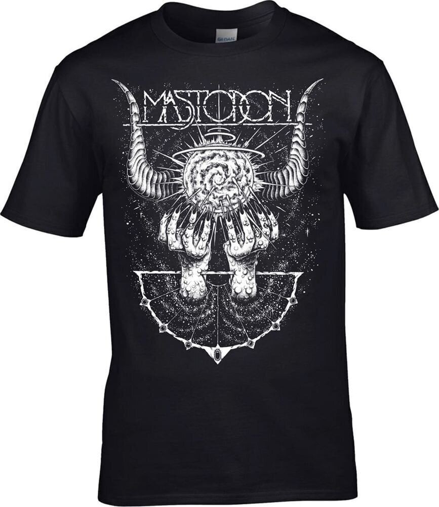 T-shirt Mastodon Horns Black M T-shirt