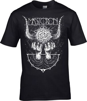 T-shirt Mastodon Horns Black M T-shirt - 1