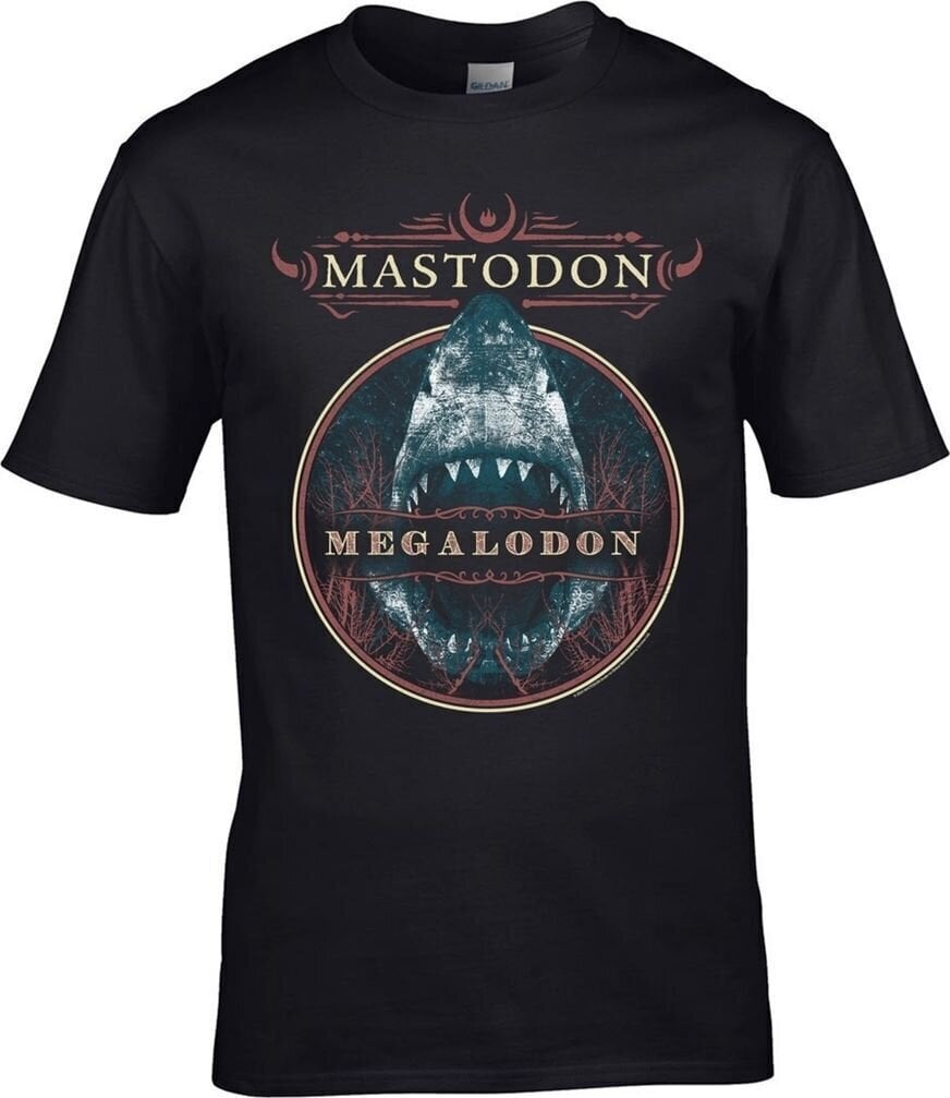 Košulja Mastodon Megalodon Black 2XL Košulja