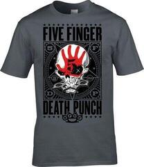 T-shirt Five Finger Death Punch Obey Unisex T-shirt de manga curta/Grey/Curto