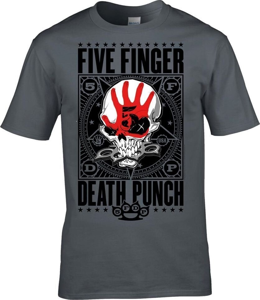 Five Finger Death Punch Obey Grey M Tričko