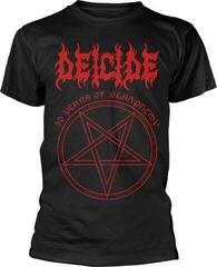 Риза Deicide 30 Years Of Blasphemy Unisex Тениска с къс ръкав/Black/Къси