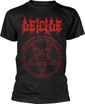 T-Shirt Deicide 30 Years Of Blasphemy Black XL T-Shirt - 1