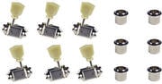 Gotoh SD90-SL-L3+R3-N Nickel Guitar Tuning Machines (Like new)