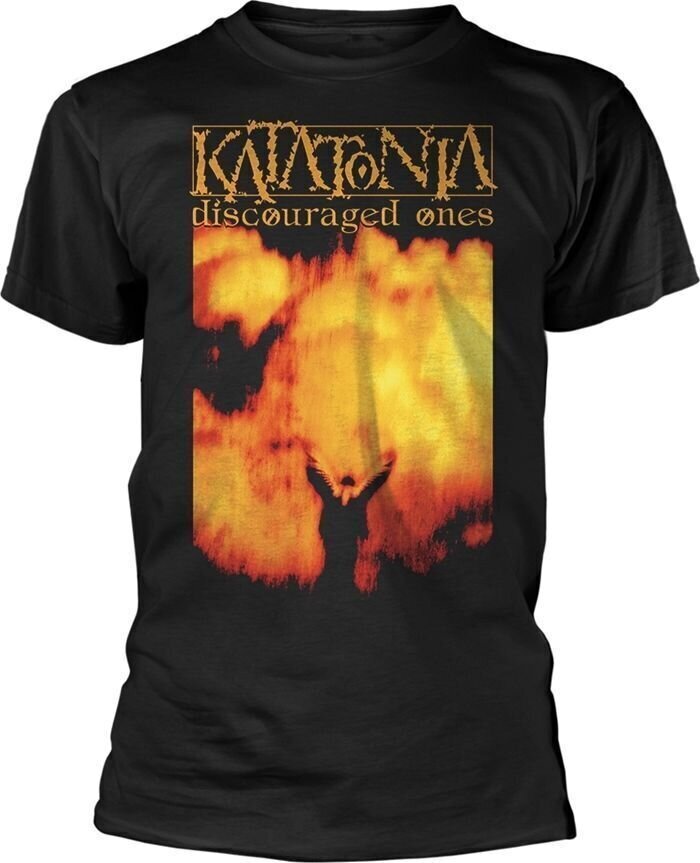 Camiseta de manga corta Katatonia Discouraged Ones Black 2XL Camiseta de manga corta