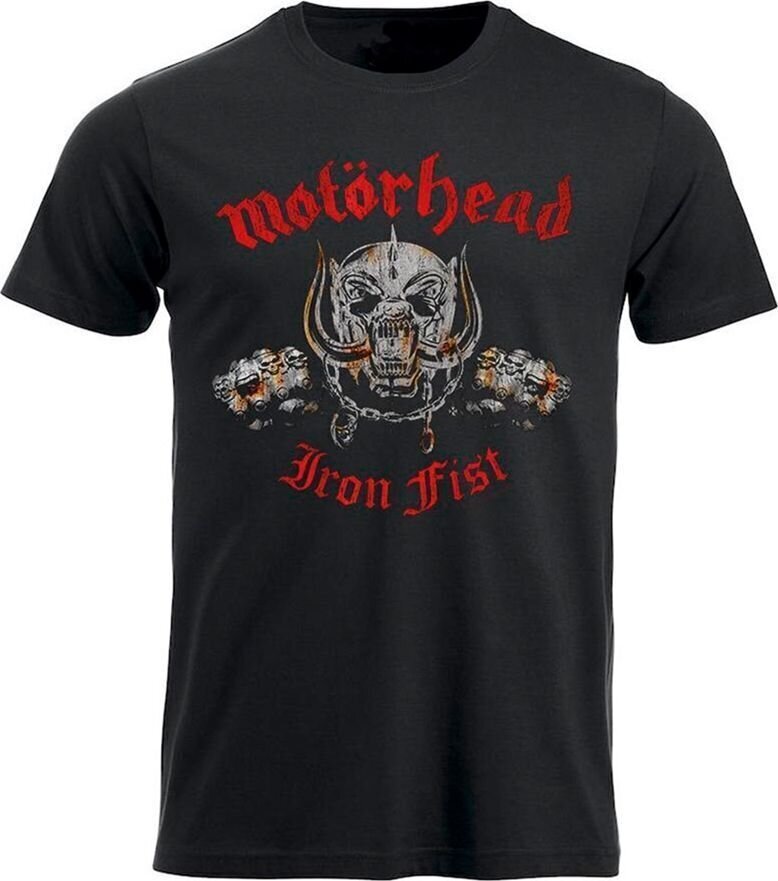 Camiseta de manga corta Motörhead Iron Fist Black M Camiseta de manga corta