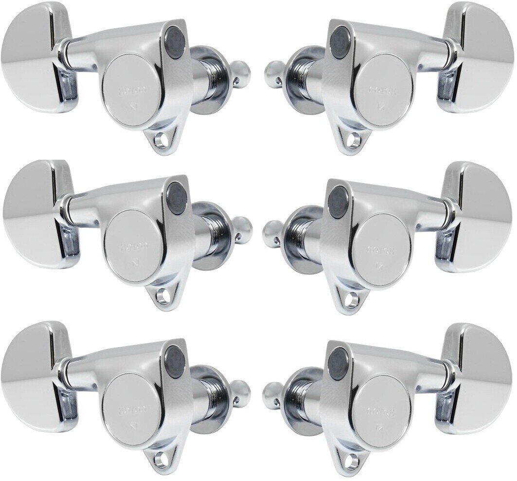Uglaševana mehanika za kitare Gotoh SG301 20 L3+R3 Chrome Uglaševana mehanika za kitare