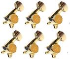 Gotoh SG381 07 6L Gold Guitar Tuning Machines (Like new)