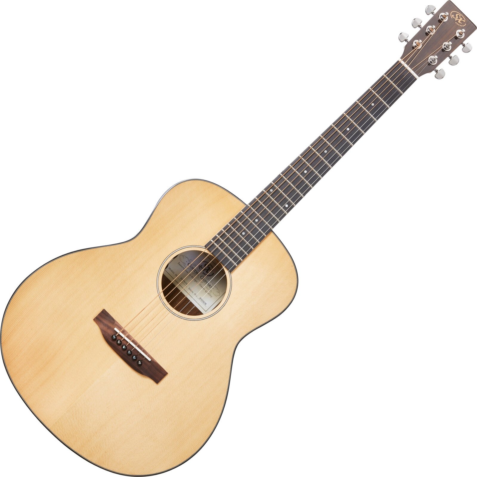 Elektroakustická kytara SX SS760E Natural Elektroakustická kytara