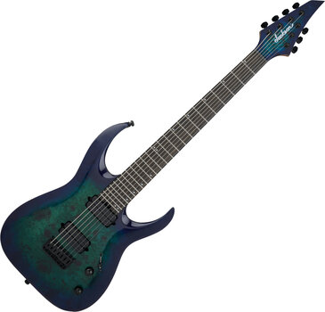 Guitarra elétrica de 7 cordas Jackson Pro Series Misha Mansoor Juggernaut HT7P EB Chlorine Burst Guitarra elétrica de 7 cordas - 1