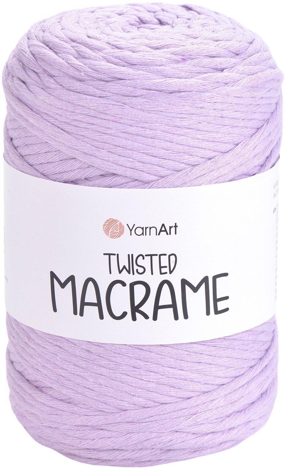 Cord Yarn Art Twisted Macrame 210 m 765 Lilac Cord
