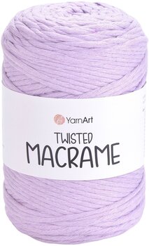 Cord Yarn Art Twisted Macrame 210 m 765 Lilac Cord - 1