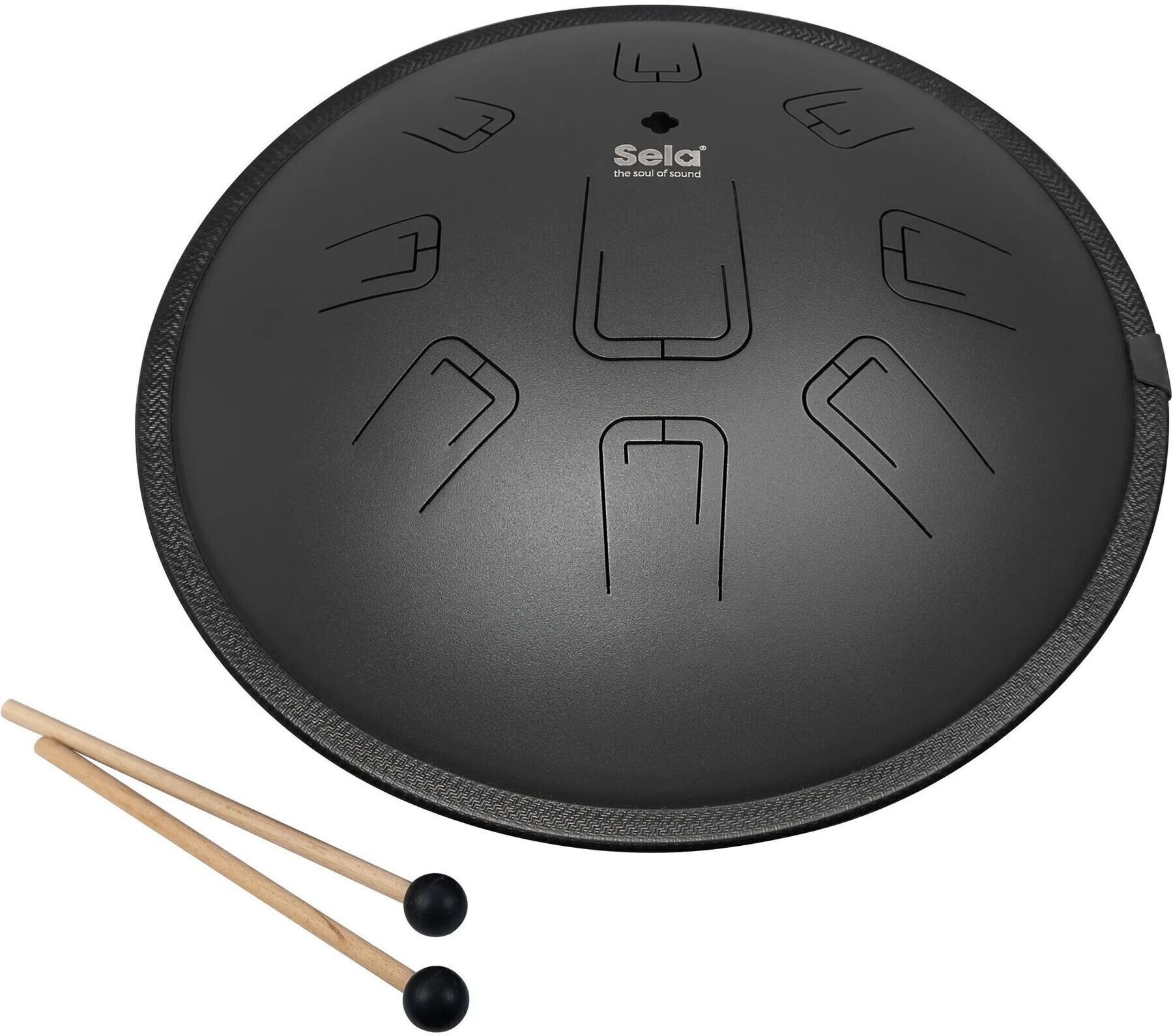Tongue Drum Sela D Kurd Black Tongue Drum