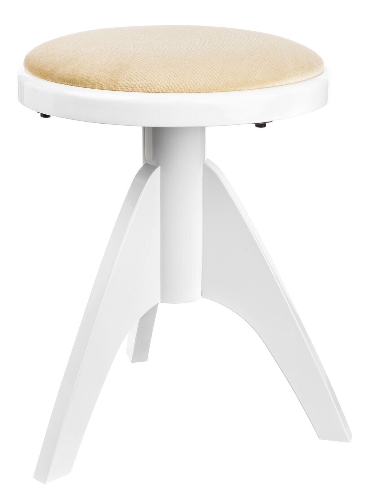 Runder Klavierstuhl
 Bespeco SG3 Runder Klavierstuhl White