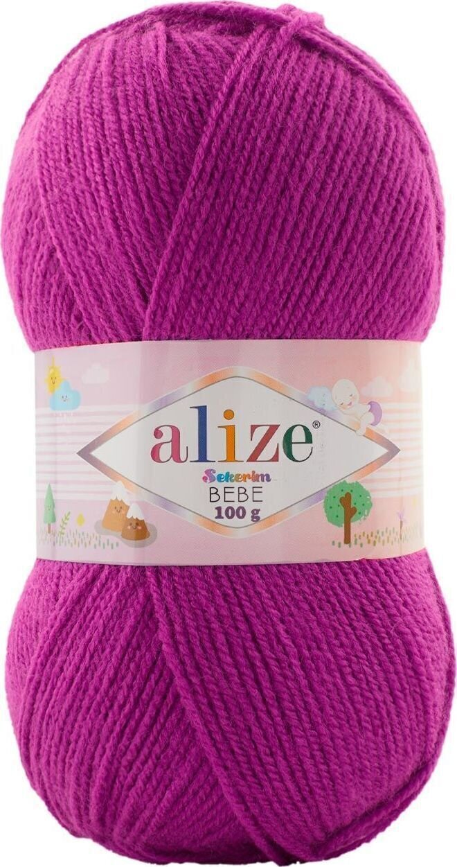 Fios para tricotar Alize Şekerim Bebe 130 Fios para tricotar