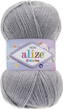 Fios para tricotar Alize Şekerim Bebe 344 Fios para tricotar - 1