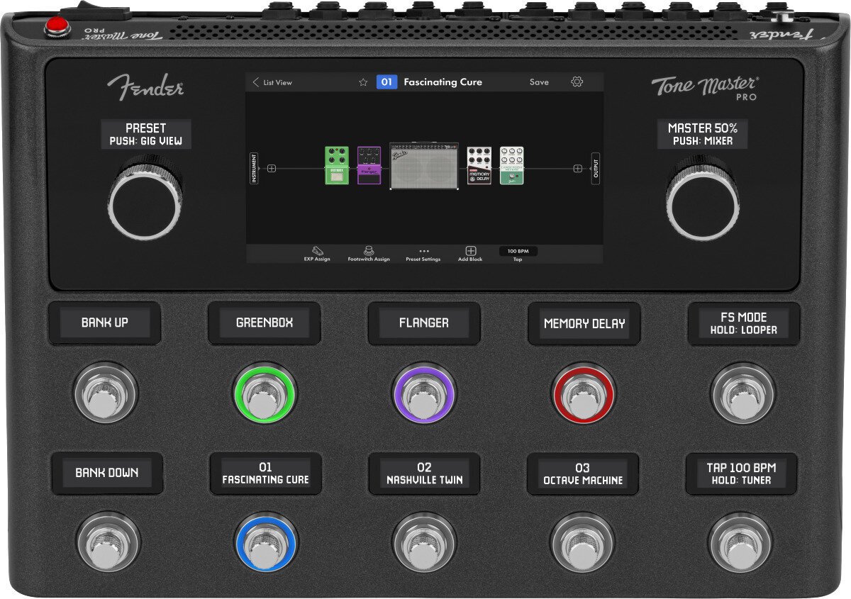 Мултиефект за китара Fender Tone Master Pro Мултиефект за китара