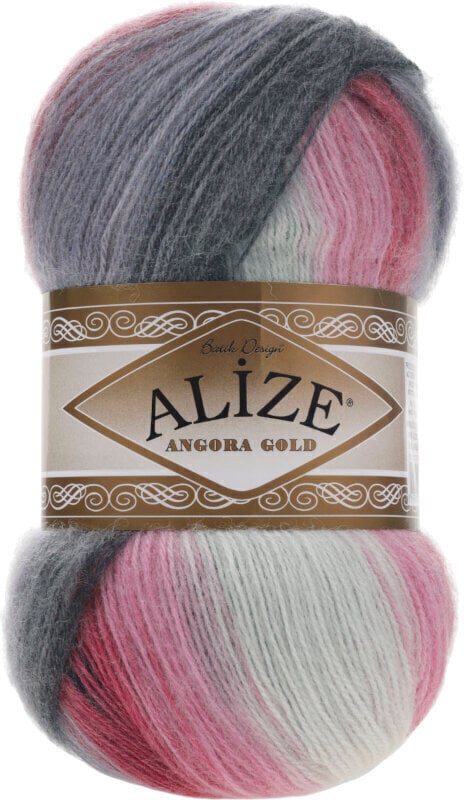 Pređa za pletenje Alize Angora Gold Batik 1602 Pređa za pletenje