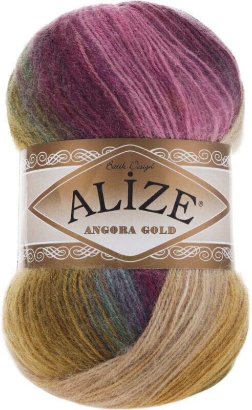 Knitting Yarn Alize Angora Gold Batik 4341 Knitting Yarn