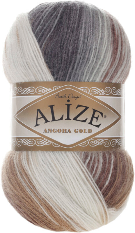 Strikkegarn Alize Angora Gold Batik 5742 Strikkegarn