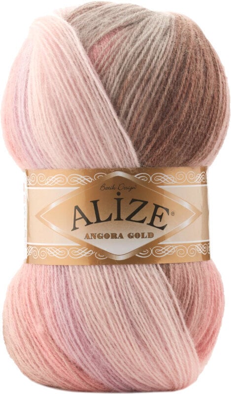 Pletací příze Alize Angora Gold Batik 6297 Pletací příze