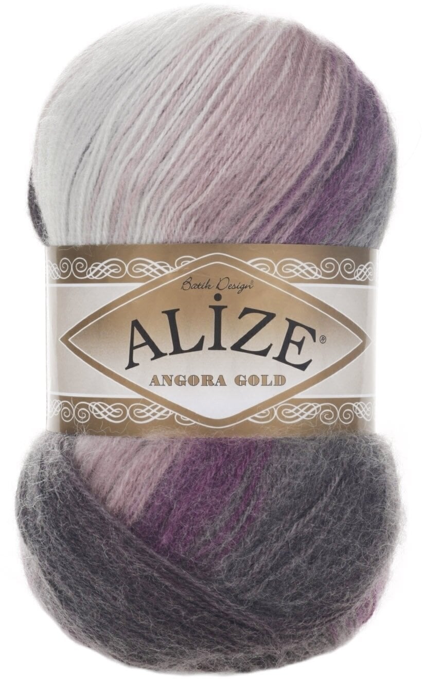 Плетива прежда Alize Angora Gold Batik 1986 Плетива прежда