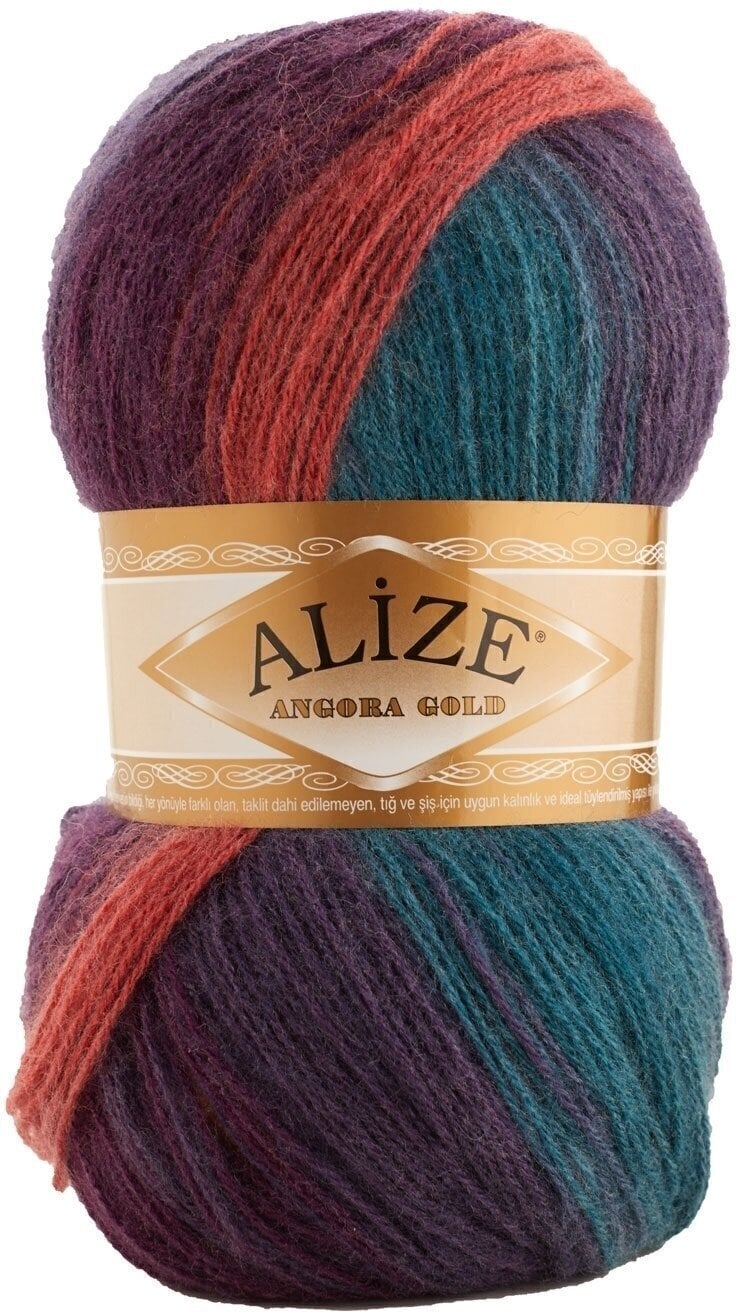 Pređa za pletenje Alize Angora Gold Batik 7563 Pređa za pletenje