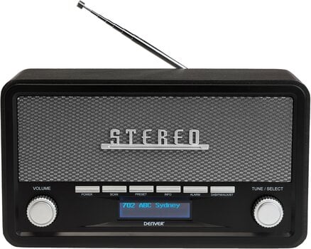 Digitalni radio DAB + Denver DAB-18 Dark Grey Digitalni radio DAB + (Samo otvarano) - 1