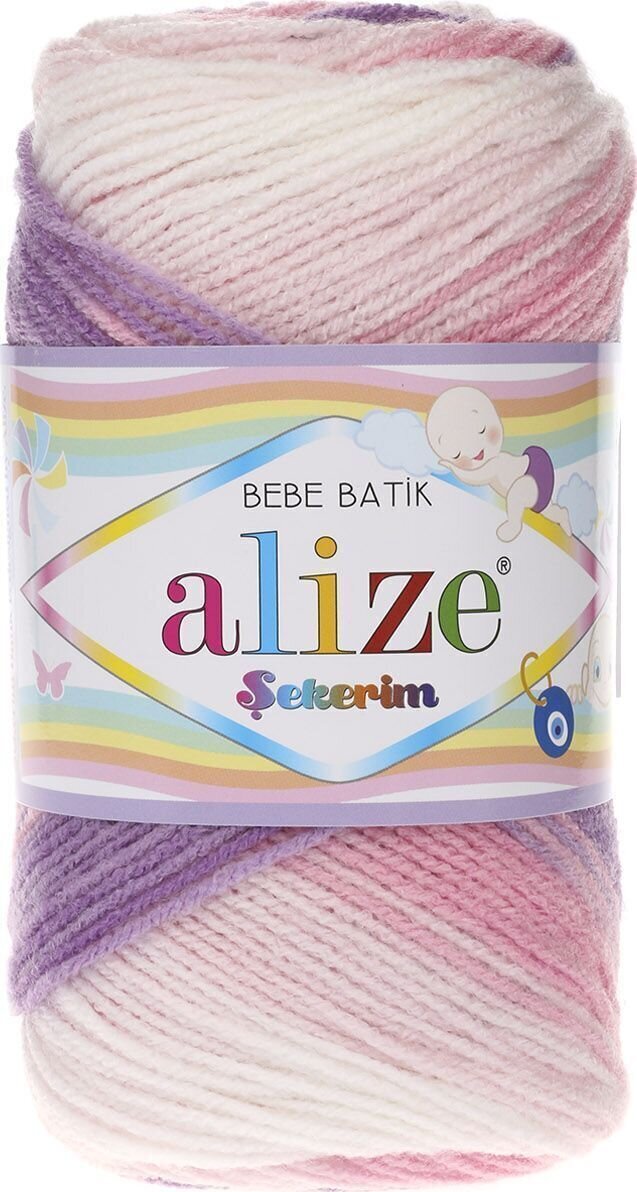 Fios para tricotar Alize Şekerim Batik 2135 Fios para tricotar