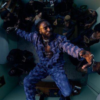 LP plošča Kojey Radical - Don't Look Down (Transparent Blue Coloured) (LP) - 1