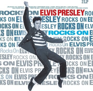 LP ploča Elvis Presley - Rocks On (Limited Edition) (Blue Coloured) (180 g) (2 LP) - 1