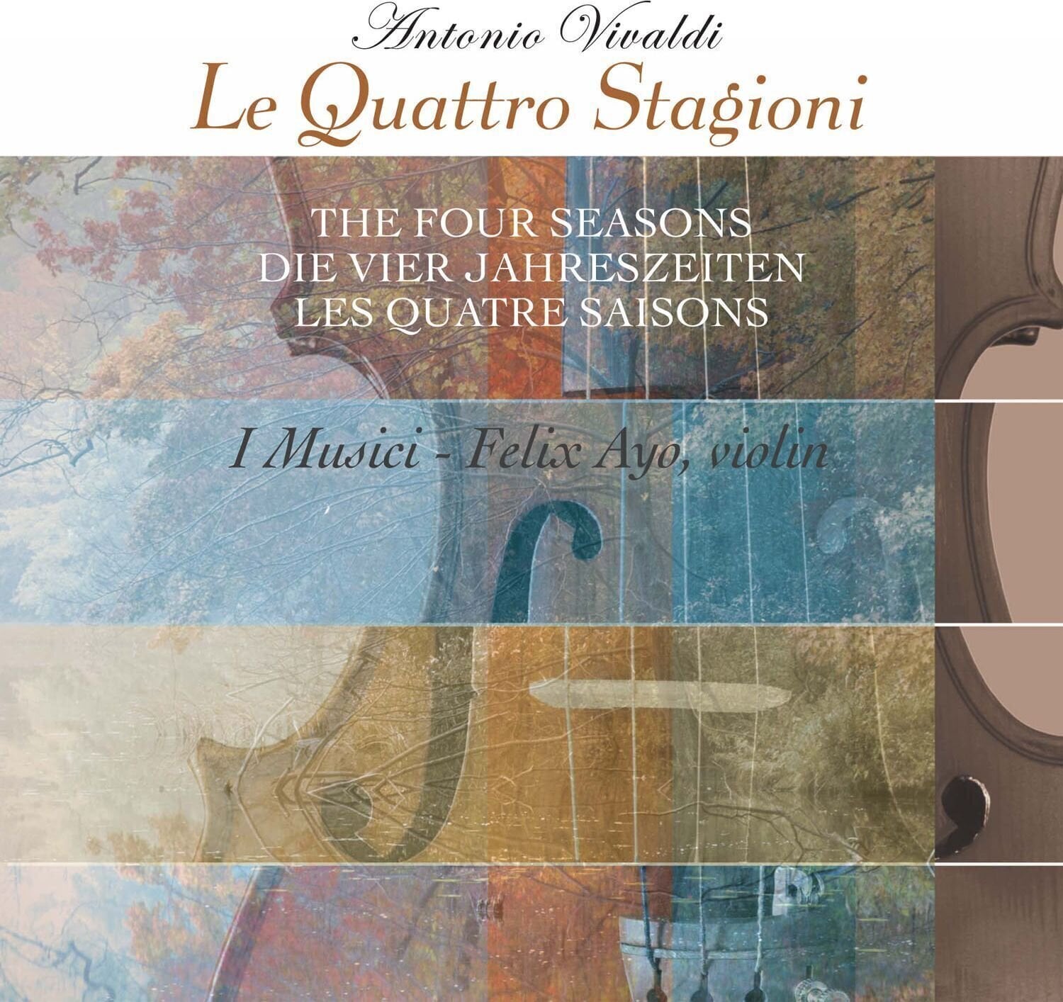 Disque vinyle Antonio Vivaldi - Le Quattro Stagioni (Limited Edition) (Blue Coloured) (180 g) (LP)