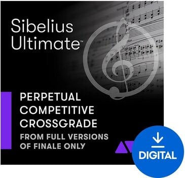 Notační software AVID Sibelius Ultimate Perpetual Crossgrade from Finale (Digitální produkt) - 1