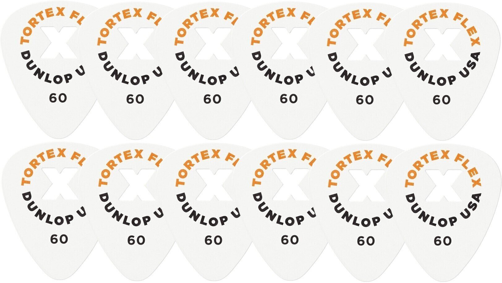 Pick Dunlop 428XP060 Tortex Flex X Player Pack Pick