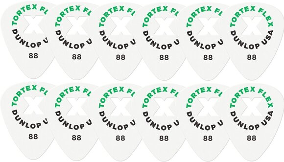 Trsátko / Brnkátko Dunlop 428XP088 Tortex Flex X Player Pack Trsátko / Brnkátko - 1