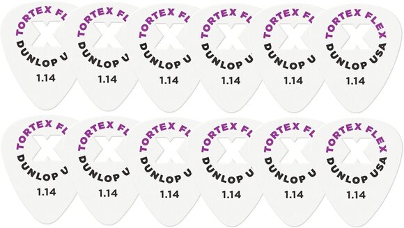Pick Dunlop 428XP114 Tortex Flex X Player Pack Pick - 1
