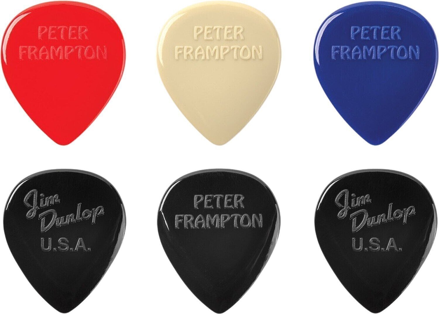 Trsátko / Brnkátko Dunlop PF599P Peter Frampton Signature Player Pack Trsátko / Brnkátko