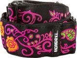 Dunlop JH22 Hendrix Blacklight Monterey Pink Gitaarriem