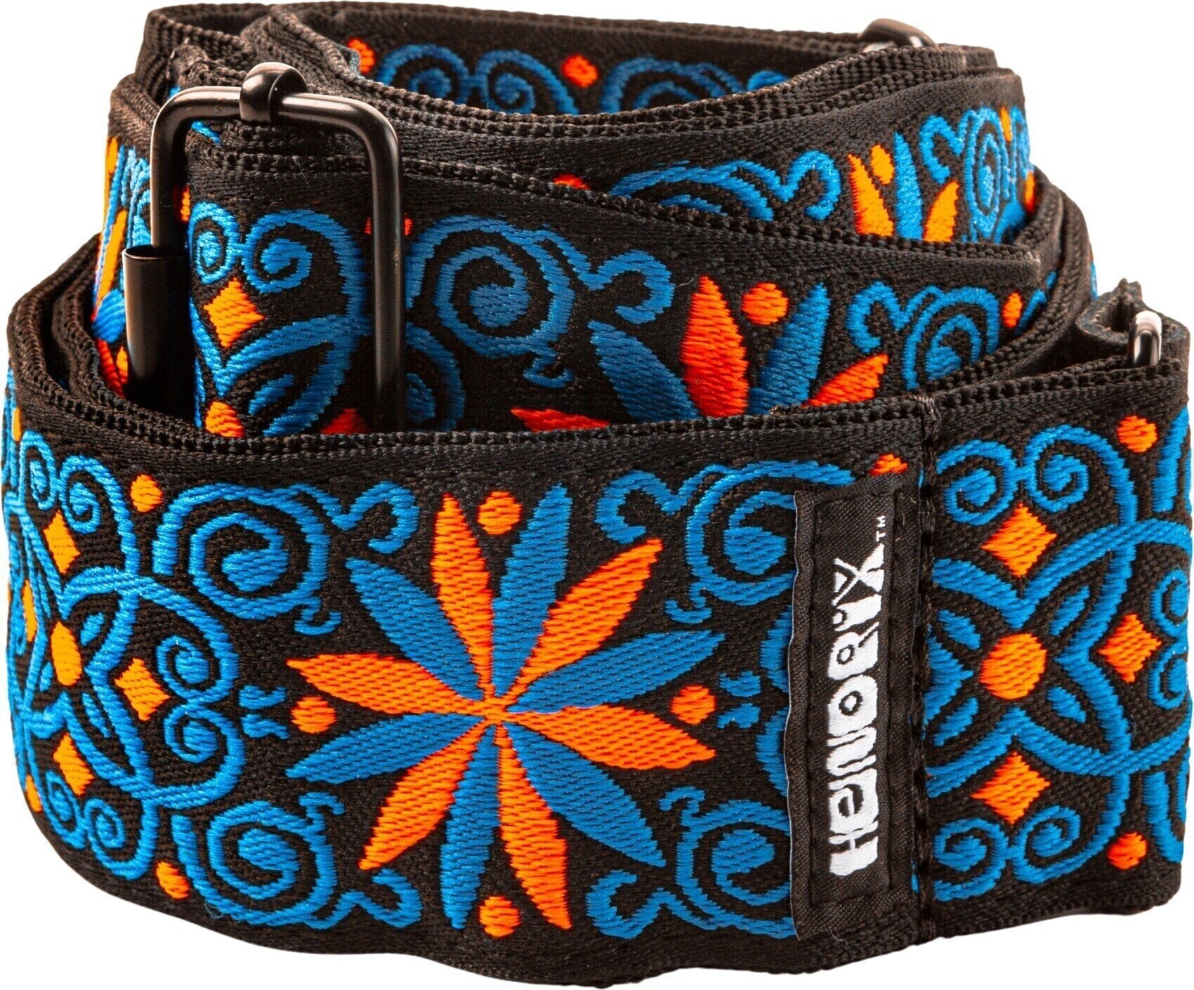 Tracolla Tessuto Dunlop JH25 Hendrix Blacklight Fillmore Blue Tracolla Tessuto