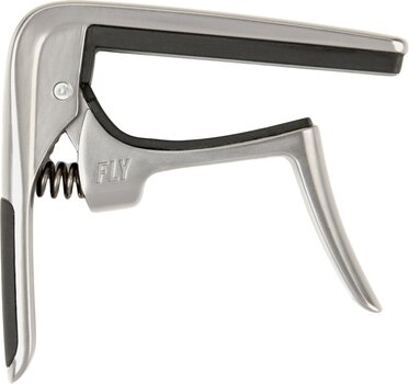 Capodastre pour guitare classique Dunlop 67FSC Trigger Fly Satin Chrome Capodastre pour guitare classique - 1