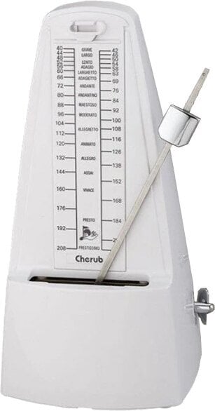 Механичен метроном Cherub WSM-330-WH Механичен метроном White